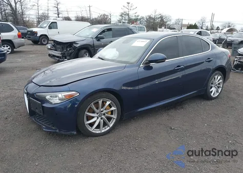 2018 Alfa Romeo Giulia Awd from USA, damaged, VIN ZARFAEDN2J7572888